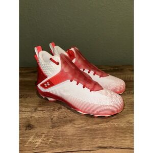 Under Armour UA Highlight Hammer MC Hi Football Cleats 3025085-100 Men's Size 12